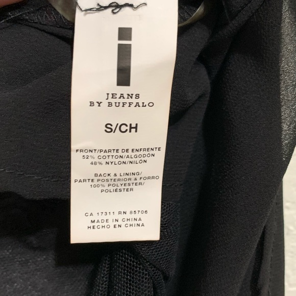 i Jeans by Buffalo Button Long Lace Tunic Vest - Picture 8 of 8